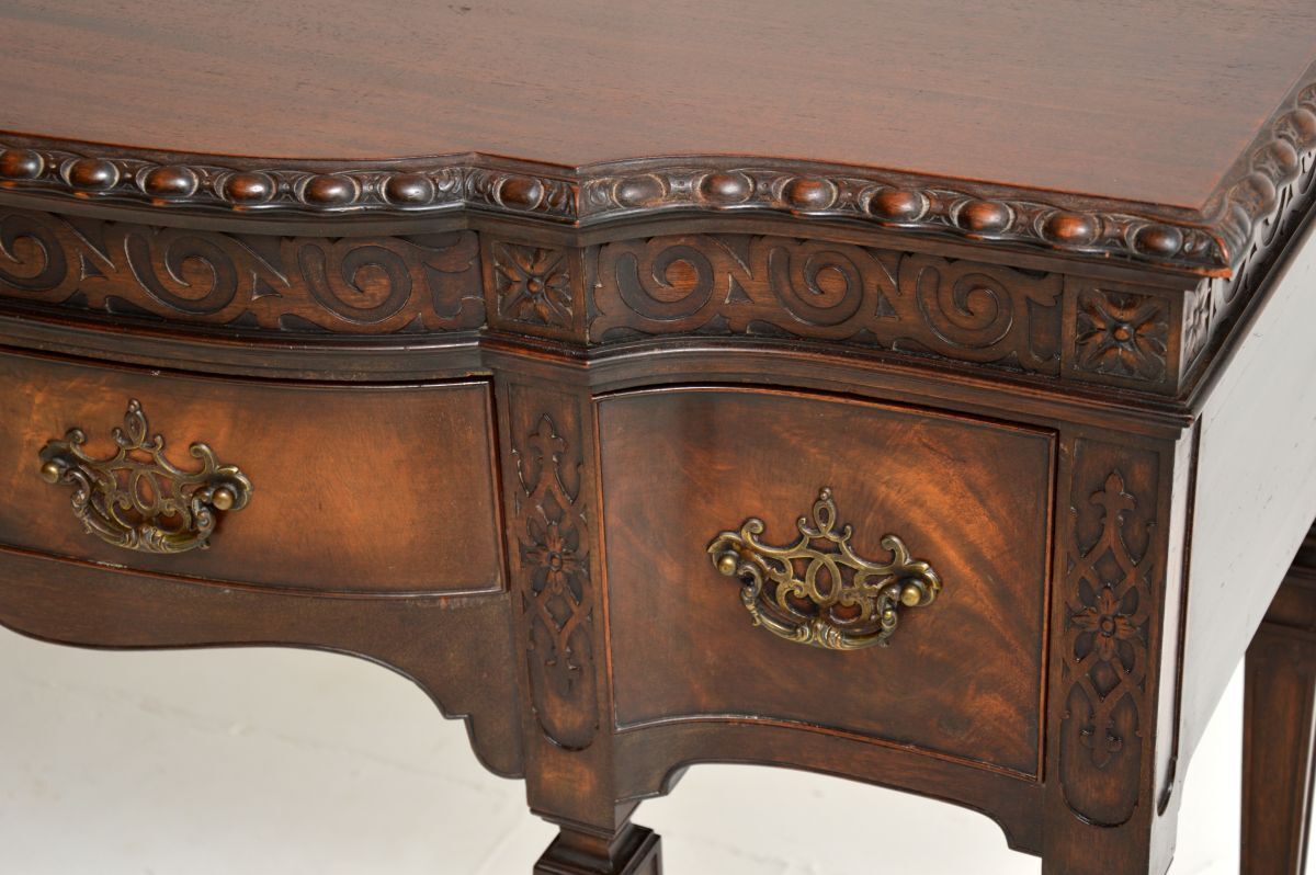 Antique Mahogany Console / Server Table photo buy