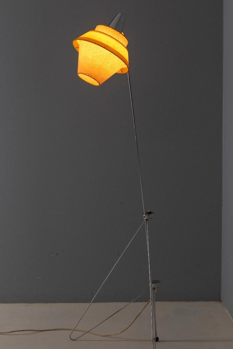 Floor Lamp, Josef Hůrka, 1950s–1960s, Czechoslovakia photo 1710.0
