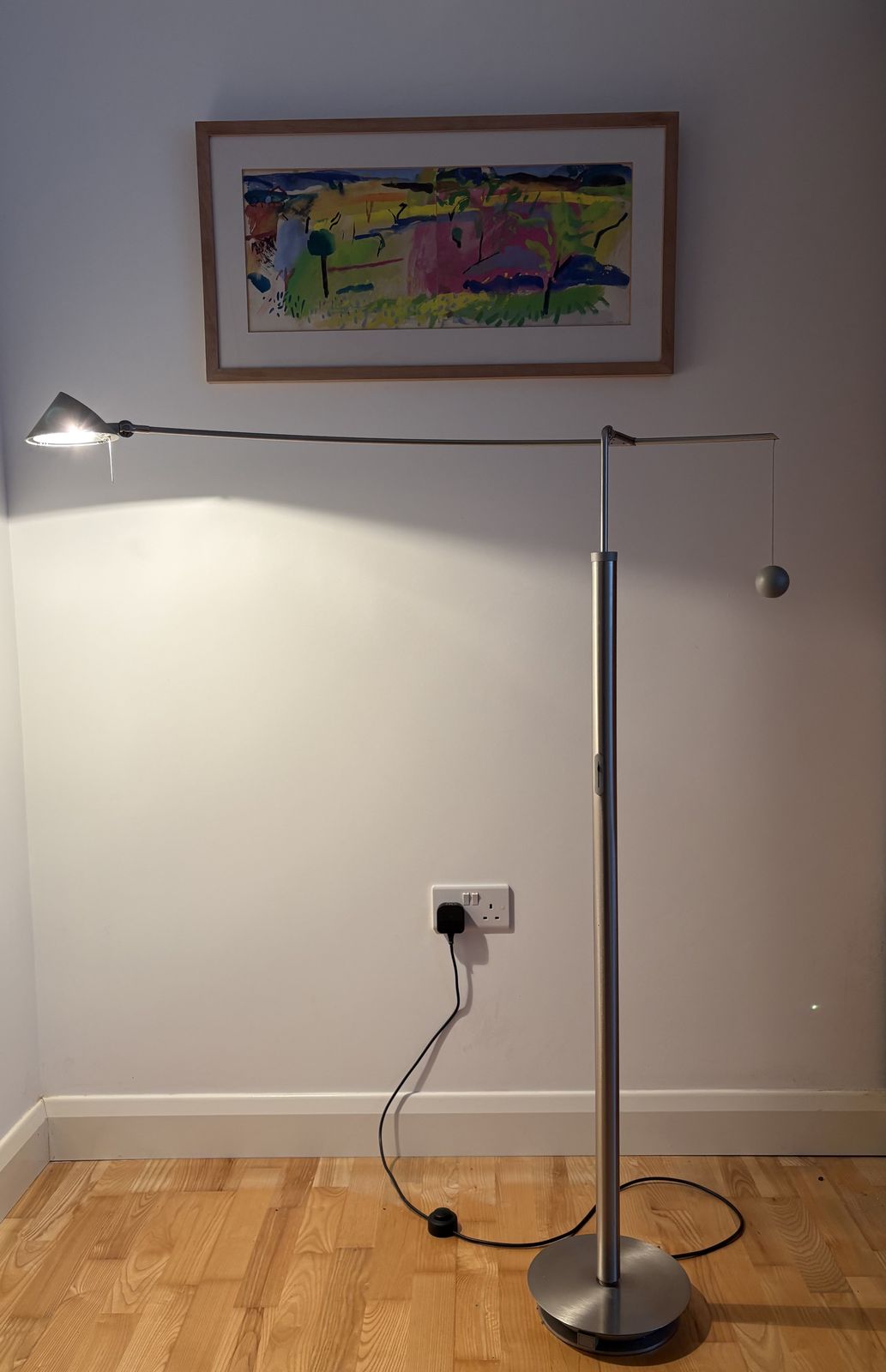 Artemide Nestore Lettura Floor Lamp. Carlo Forcolini. 1988