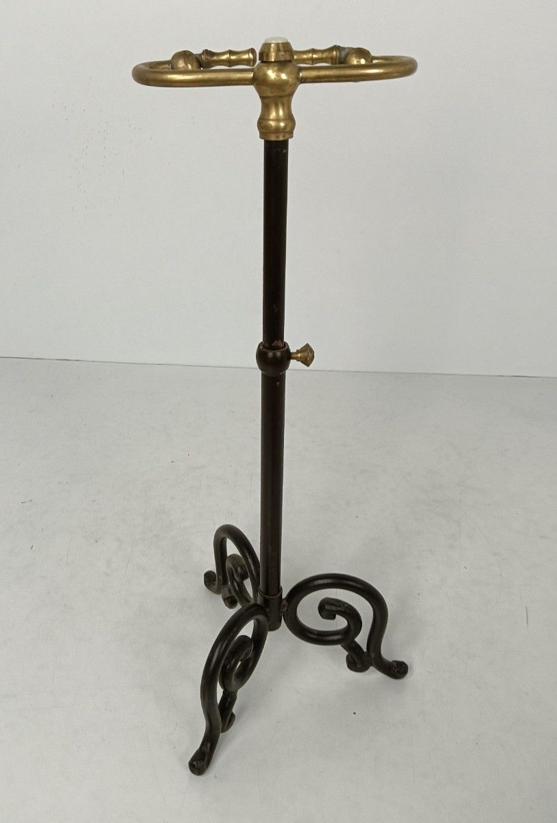 Victorian Antique Adjustable Gentleman's Vallet Hat Stand Coat Rack Extremely Ra photo 760.0