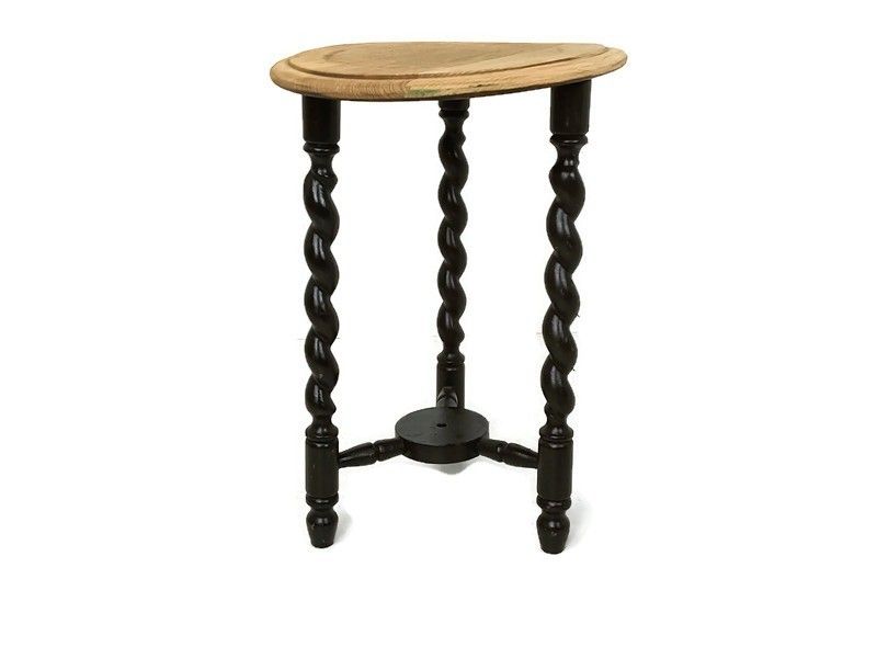 Barley Twist Wooden Side Wine Table Pedestal Plant Bonsai Stand Two Tier Barn Co