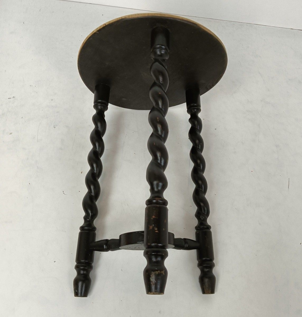 Barley Twist Wooden Side Wine Table Pedestal Plant Bonsai Stand Two Tier Barn Co photo buy