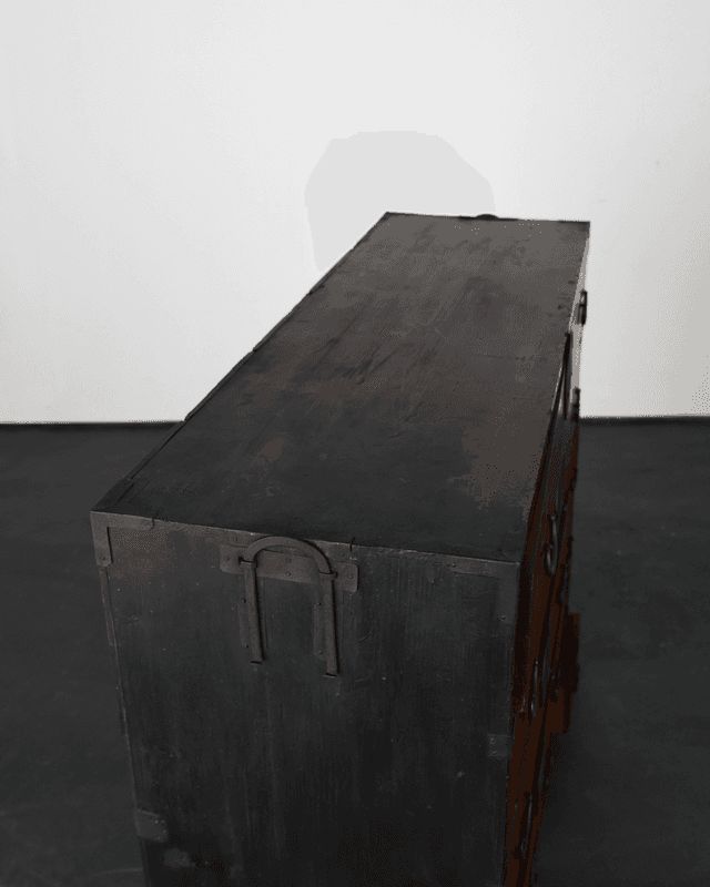 A Large Early 19th C. Late Edo Period Tansu Cabinet/Chest Of Drawers photo vinterior