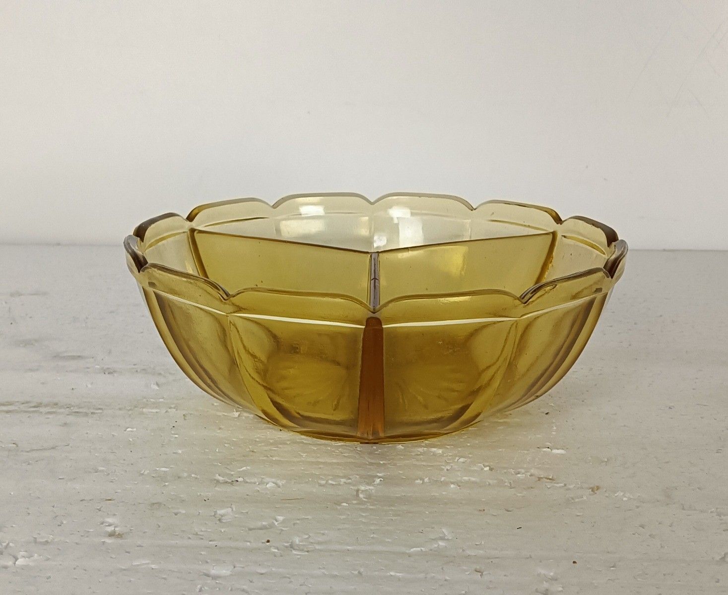 Antique Art Deco Amber Glass Dish, Bowl, Apetizer Dish, Bonbon Dish,  Luxval Val photo Home Decor