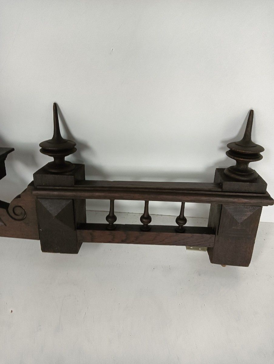 Antique Hand Carved Wooden Pediment Over Door Deer Black Forest Reclaimed Archit photo furniture