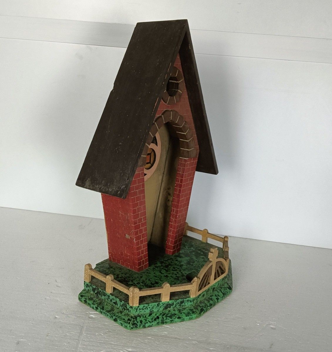 Folk Art Vintage Hand Made Chapel Niche For Statue 1951 photo for sale