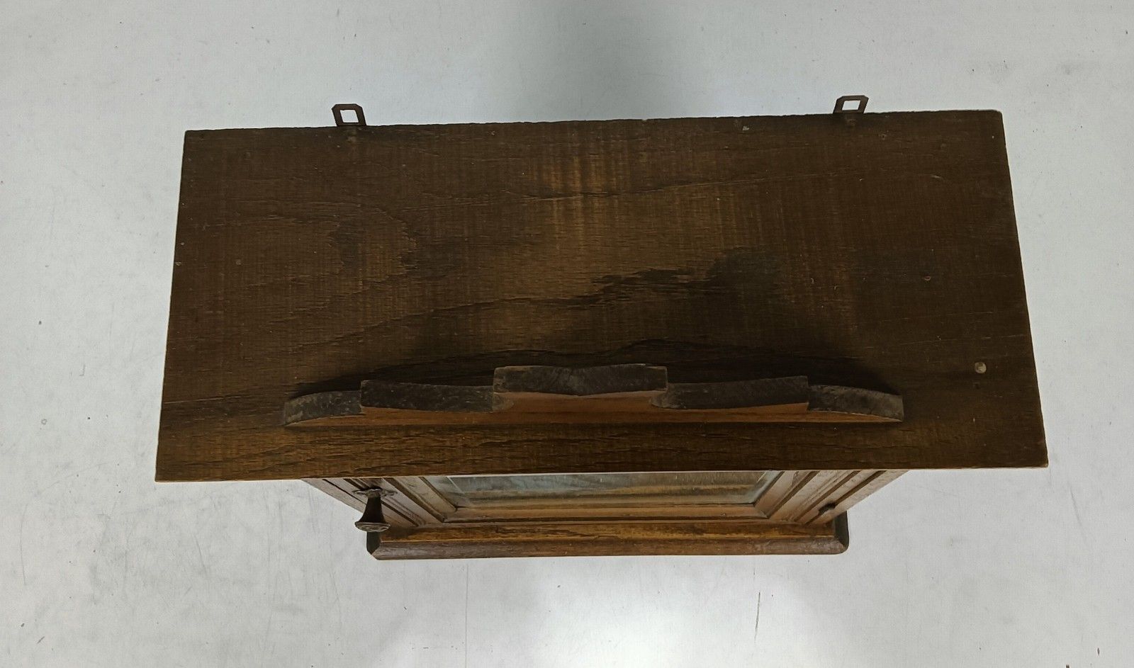 Antique Medicine Apothecary, Pharmacy, Cabinet, Beveled Glass,  Barn Style, Farm photo 358.0