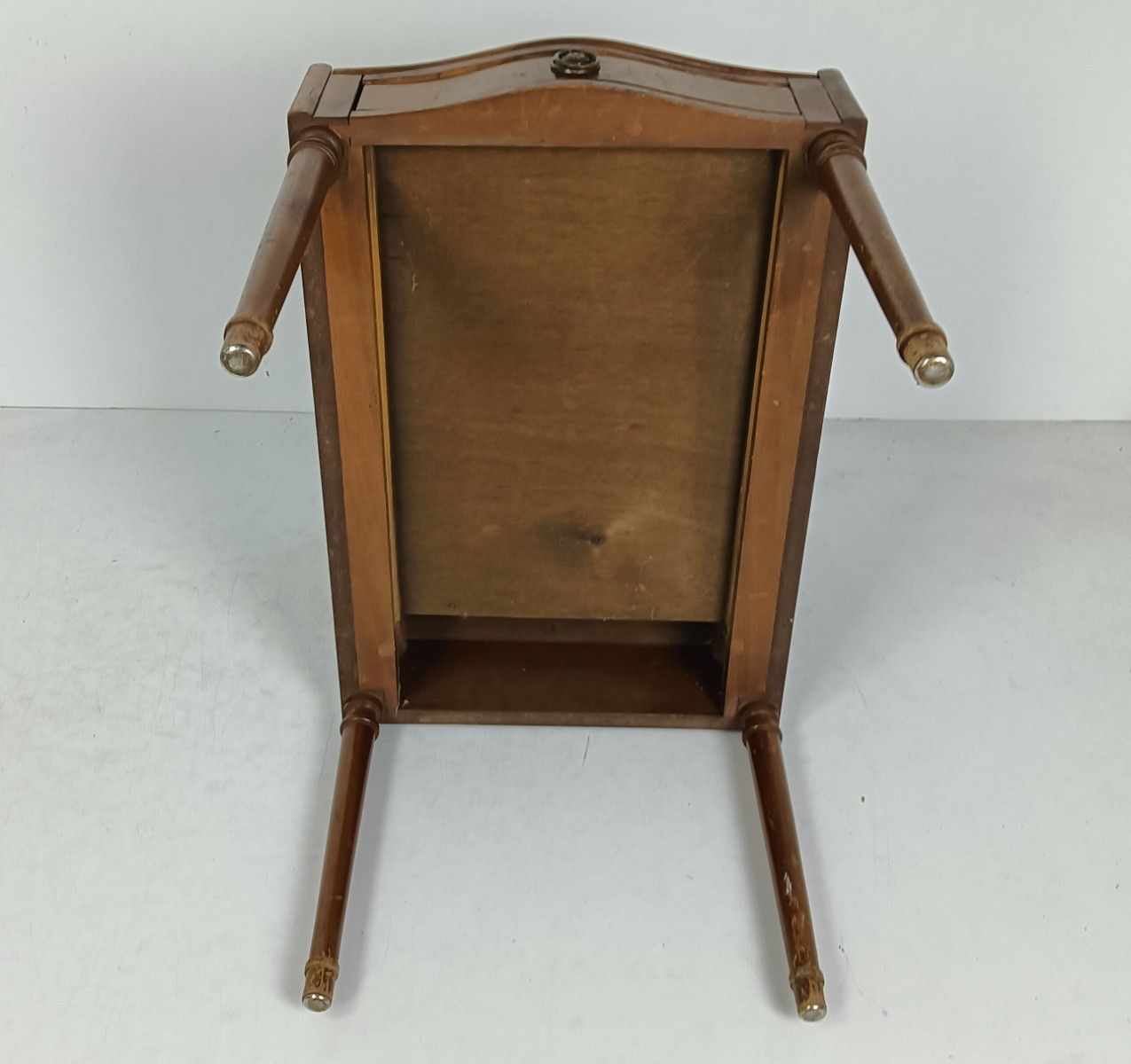 photo buy Vintage Long Wooden Nightstand End Table Bedroom Cabinet Very Special