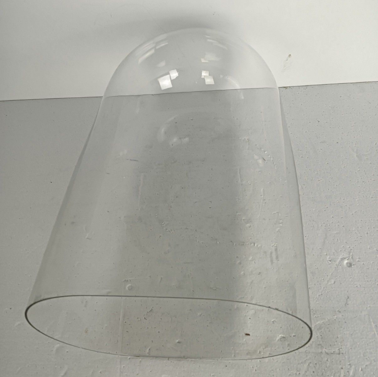 photo buy Oval Antique 1800s Victorian French Bridal Wedding Glass Dome Gold Ormulu Gilt B