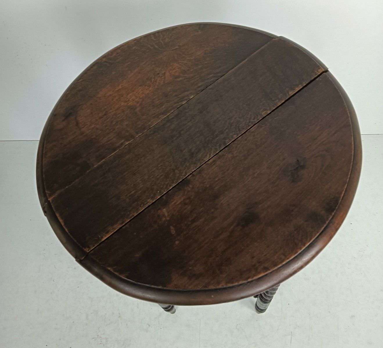 Practical Barley Twist Wood Side Occasional Wine Coffee Table Vintage Pedestal F photo furniture