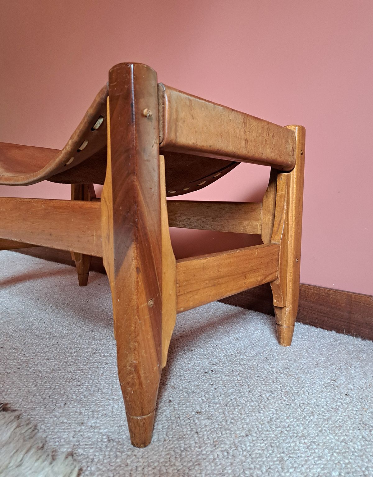 Mid Century Wooden Stool By Werner Biermann For Arte Sano photo furniture