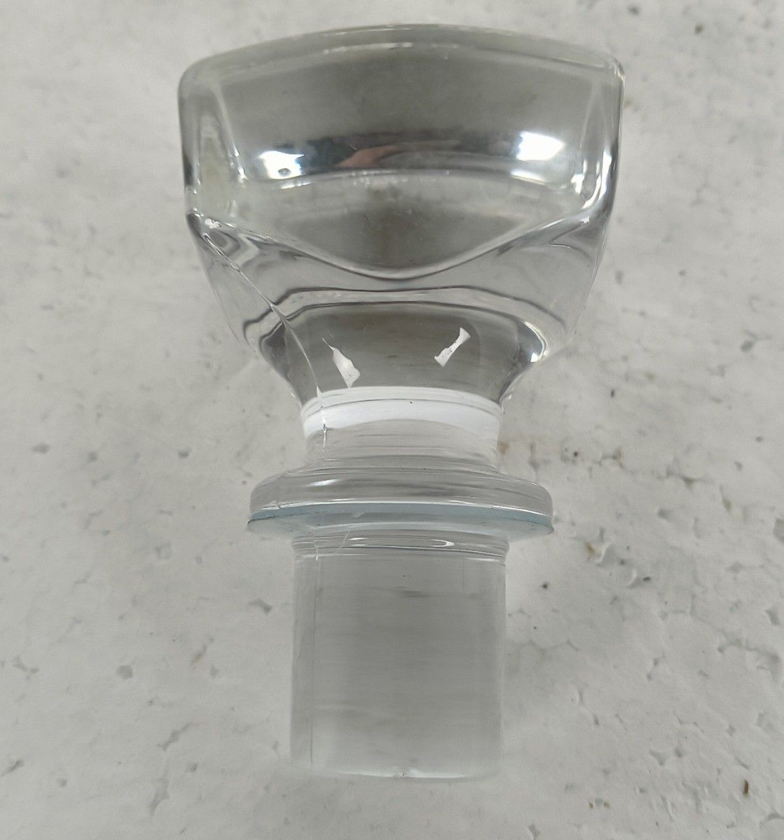 Bottle Decanter Glass Church Watervliet Belgum Bottle Made In Slovenia photo for sale