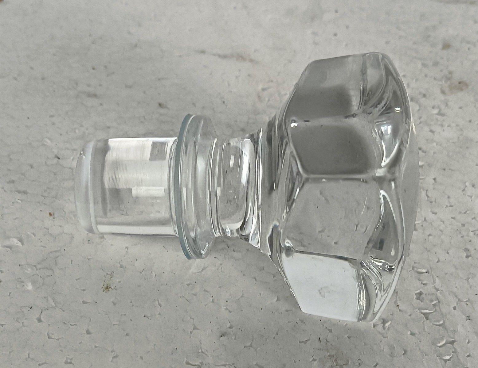 photo furniture Bottle Decanter Glass Church Watervliet Belgum Bottle Made In Slovenia