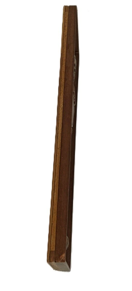 Carved Wooden Wall Plaque Panel Reclaimed Male Figurine Heraldic Antique photo for sale
