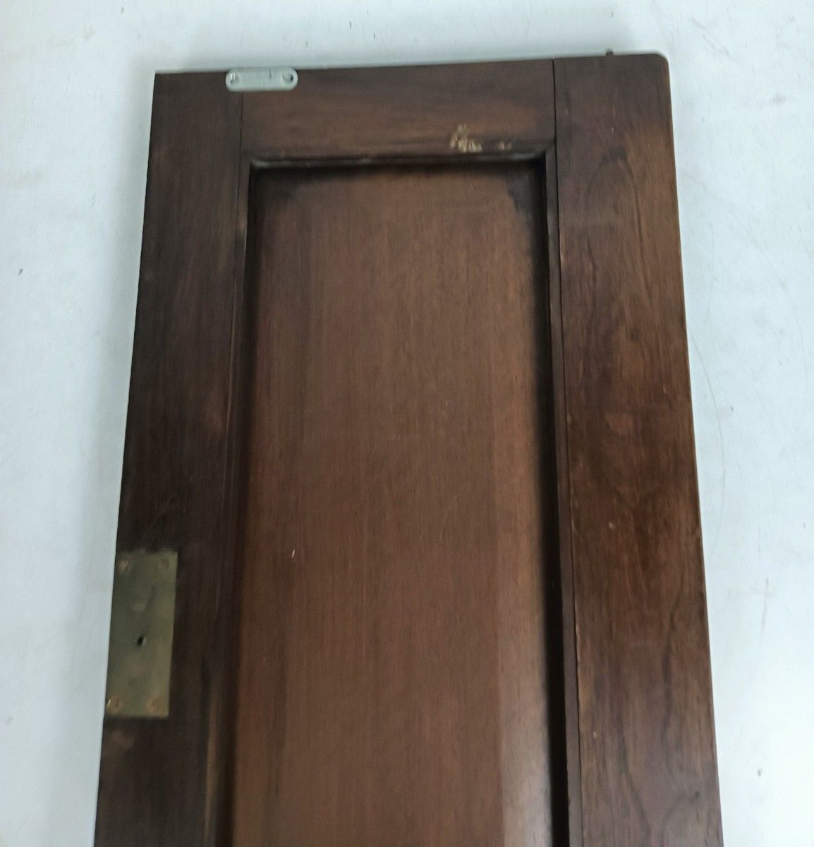 Small Door Panel Carved Wood Antique Pediment Reclaimed Architectural Salvaged photo vintage