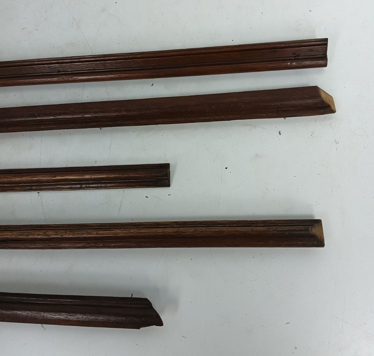Set Of 5 Trims Corbels Pediments Carved Ornate Wood Reclaimed Antique Salvaged A photo Home Decor