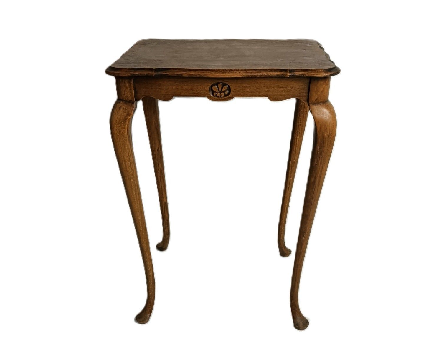 Louis XV Style Coffee Occasional Side Table Carved Wood  Vintage