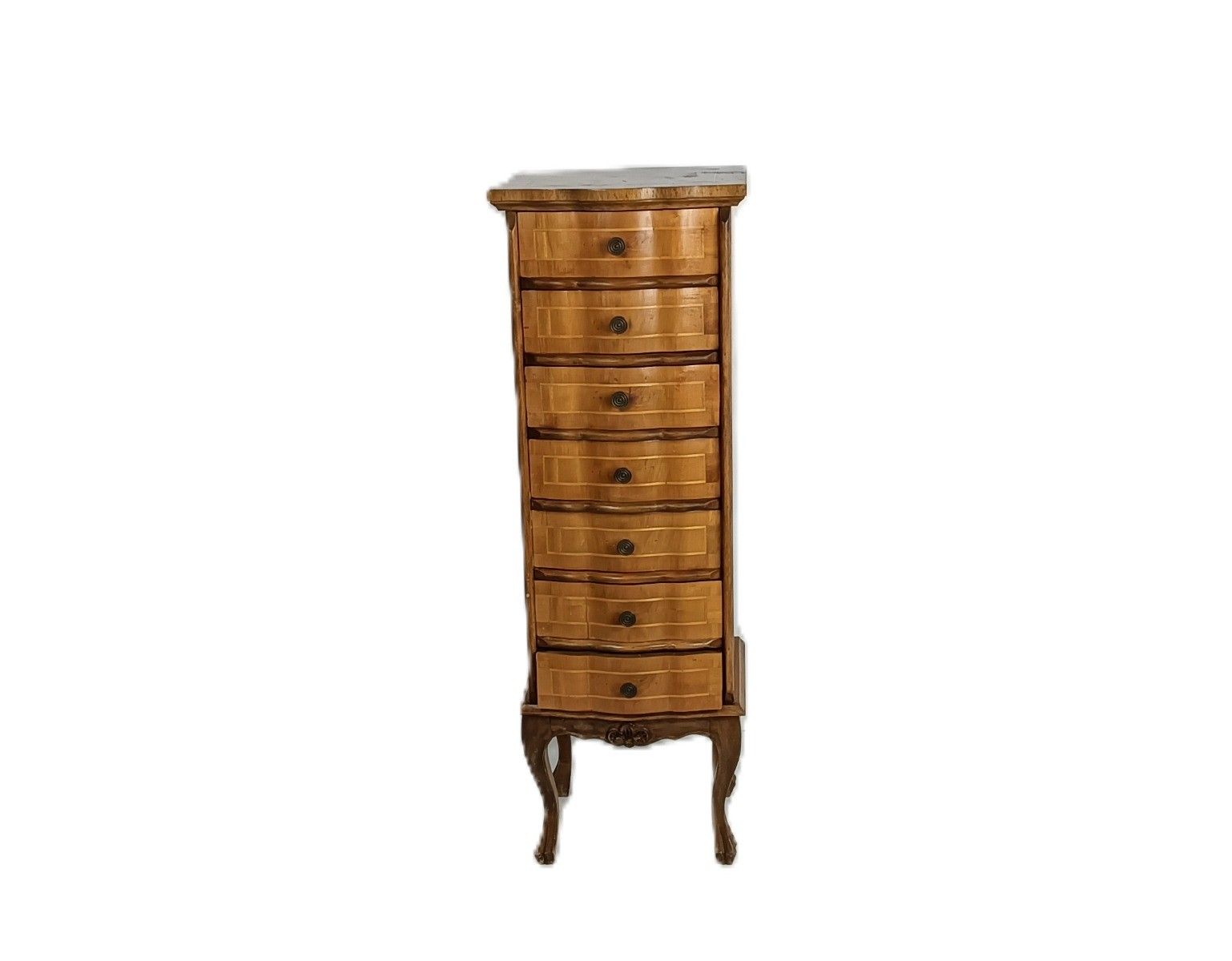 Vintage Chest Of Drawers Archive  Cabinet Hallway End Table Nightstand Wood Loui