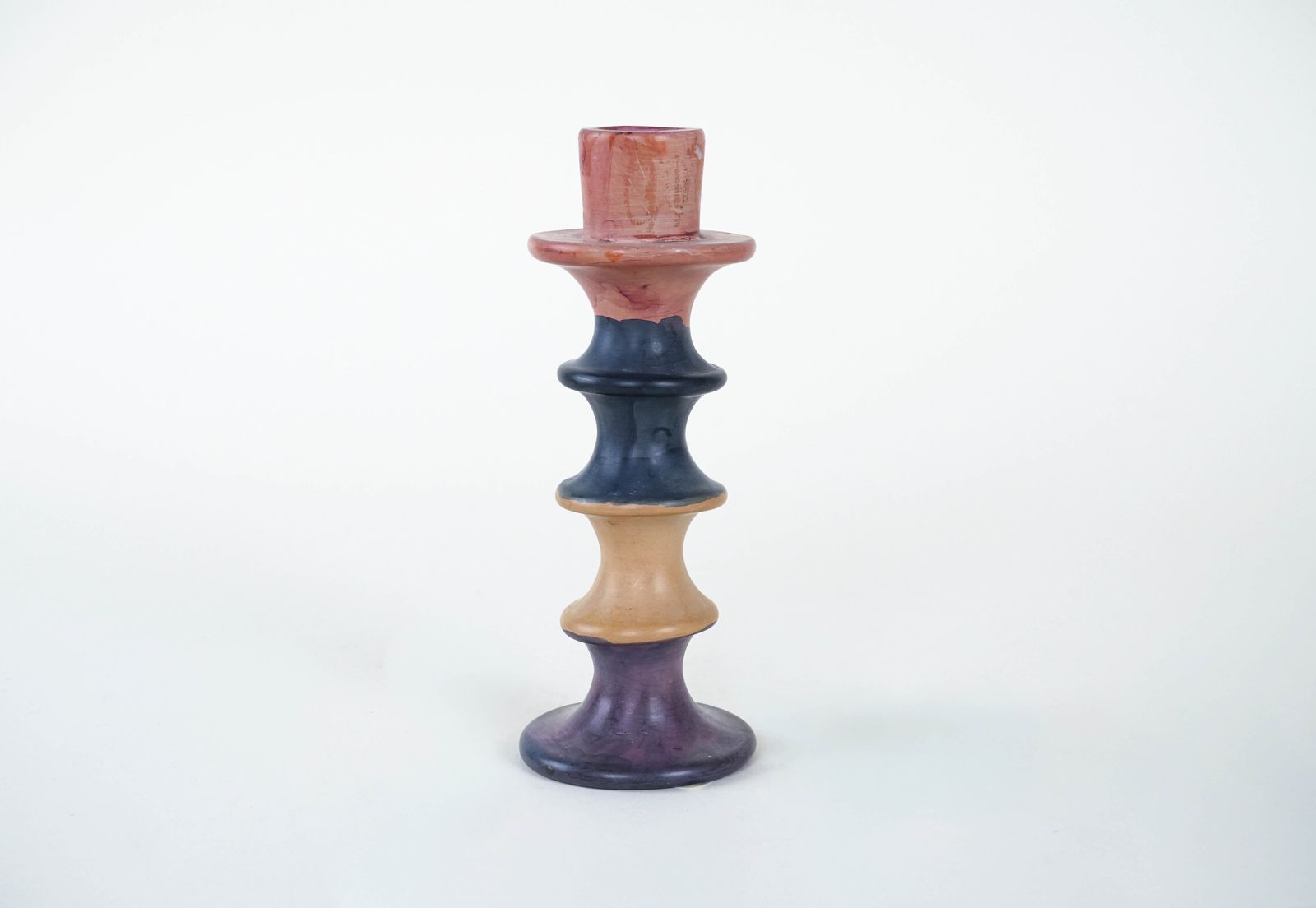 Ceramic Candle Holder, Italian Design, 1960s, Made In Italy photo for sale