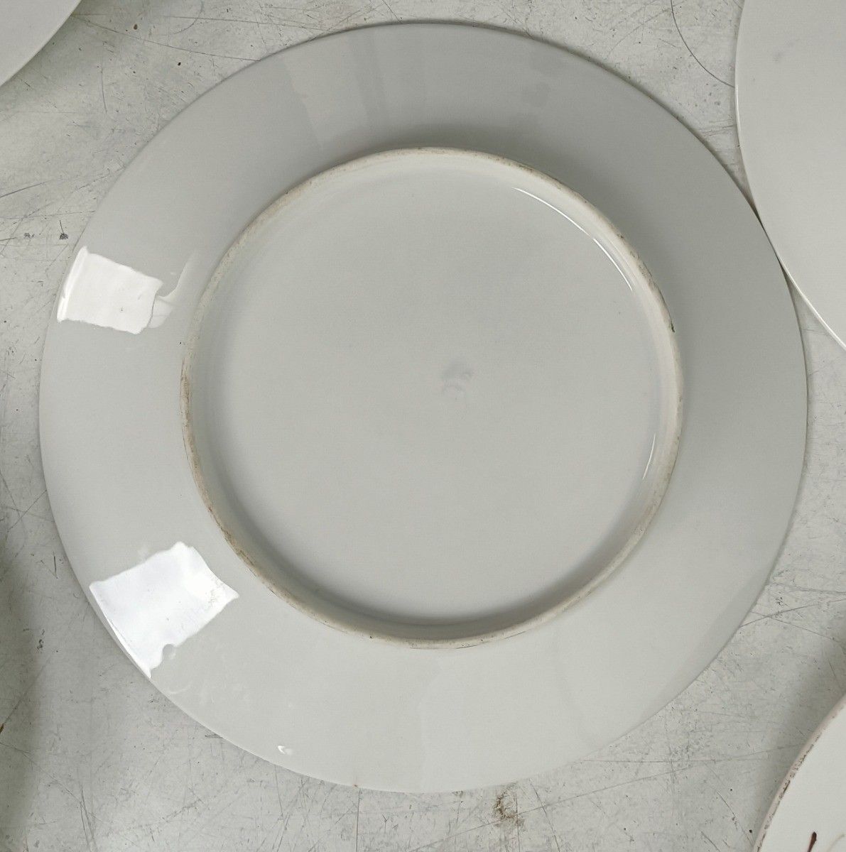 photo for sale Set Of 6 Victorian Antique 19th Century Breakfast Plates Hand Painted Flowers Bu