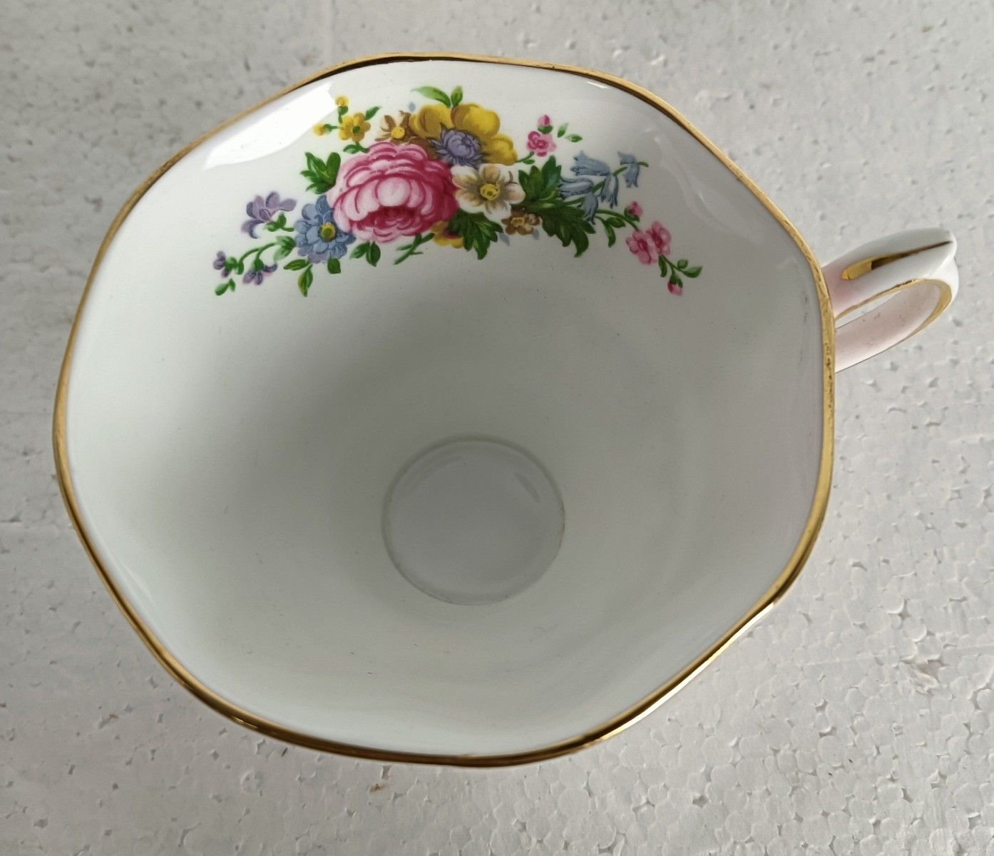 Home Decor Vintage Royal Albert Bone China Two Tea Cups Saucers Set, Lady Carlyle Pink Desi photo