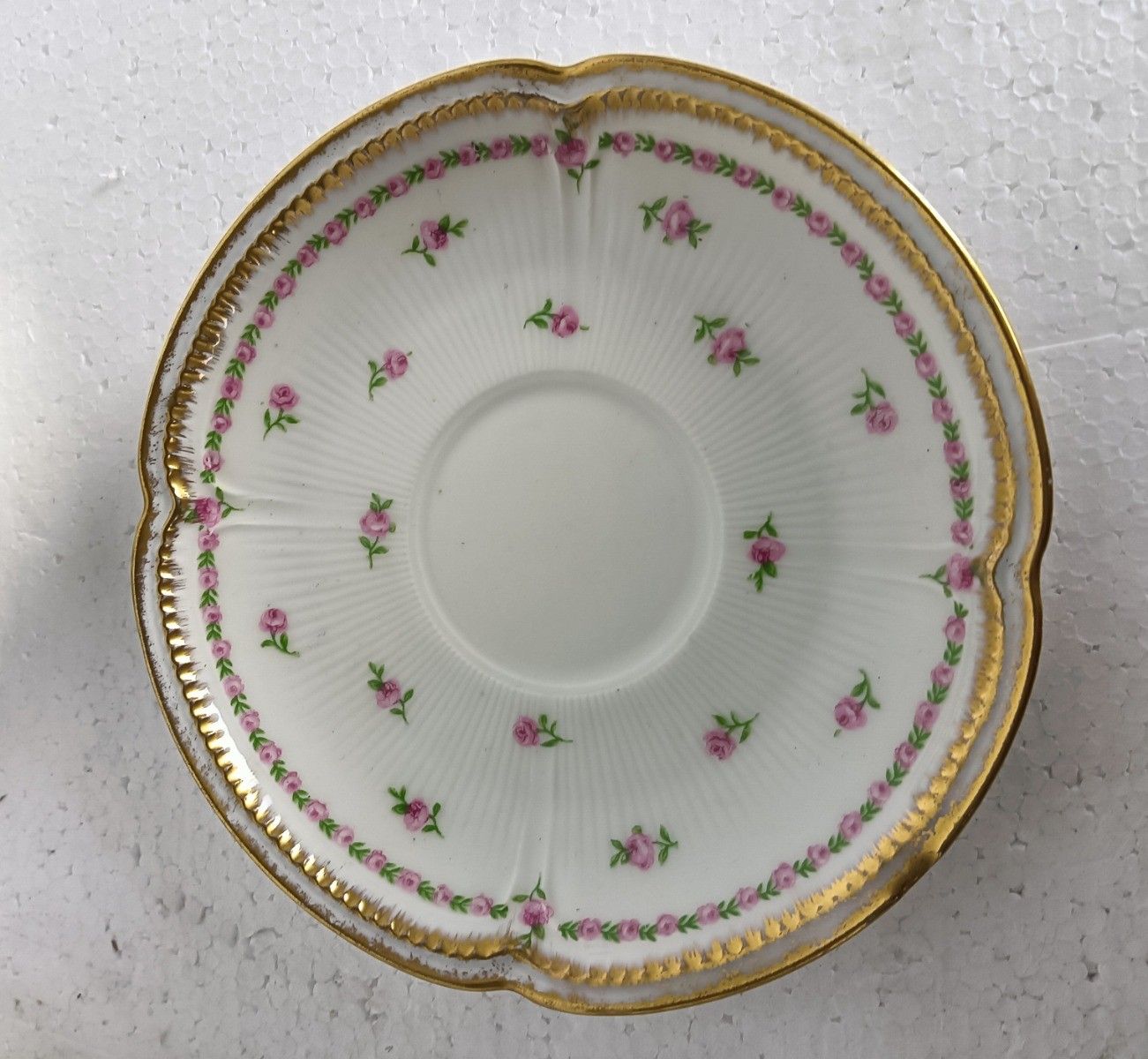 Antique Dekor Gilda Limoges Rose Buds Frognet  8 Cups And Saucers France photo buy