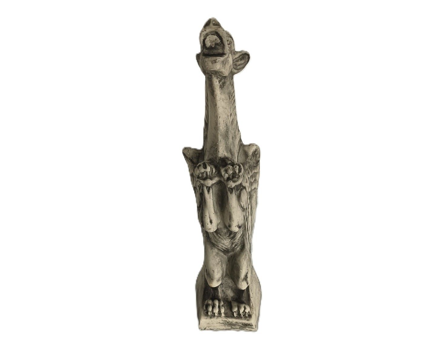 Figurine Stoneware Gargoyle Dragon Hanging Standing