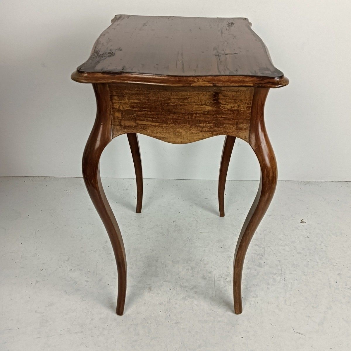 Antique Art Nouveau Wood Sewing Quilting Box Table Cabinet photo buy