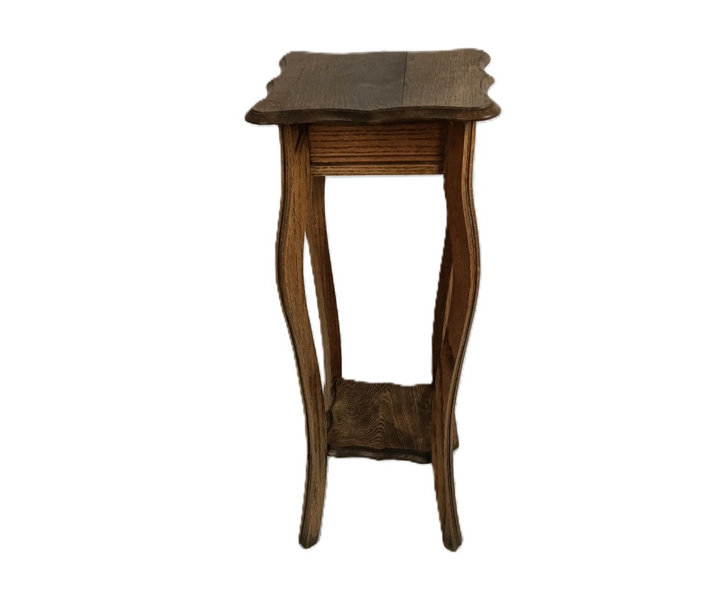 Art Nouveau Side Coffee Table Pedestal Two Tier Plant Stand Bonsai Stand Farmhou photo 248.0