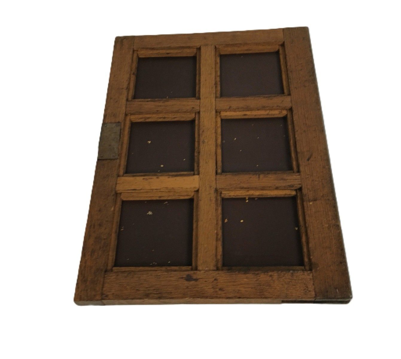 Hand Carved Wooden Door Panel  Beveled Clear Glass  Antique Reclaimed Architectu photo Home Fixtures