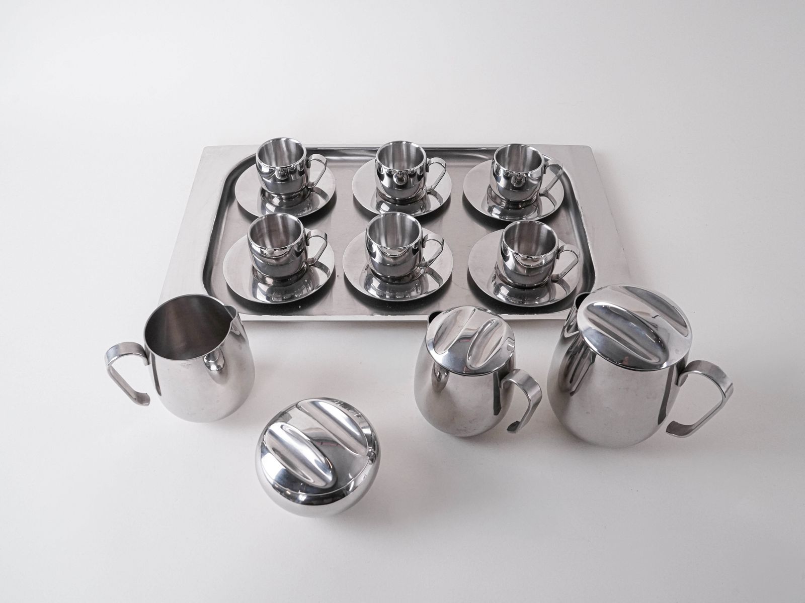 Coffee And Tea Set, Italian Design, 1980s, Made In Italy photo Home Decor