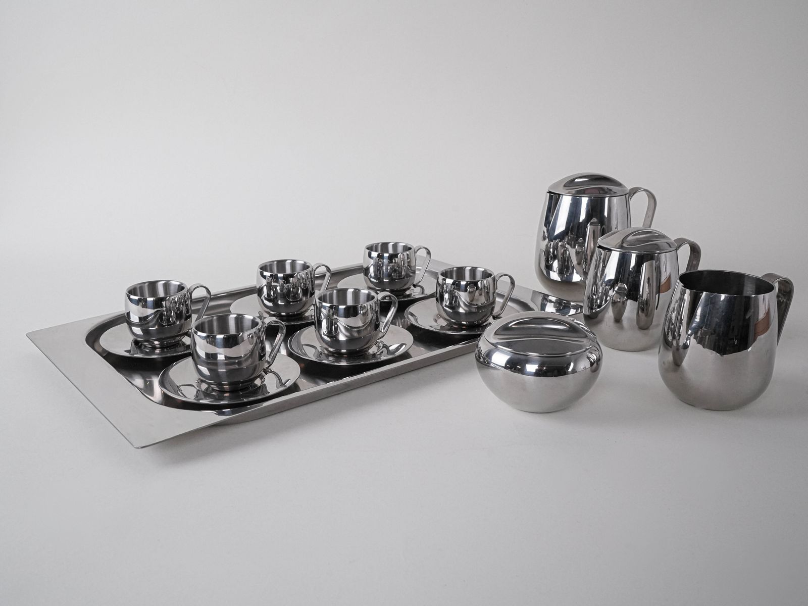 Home Decor Coffee And Tea Set, Italian Design, 1980s, Made In Italy photo