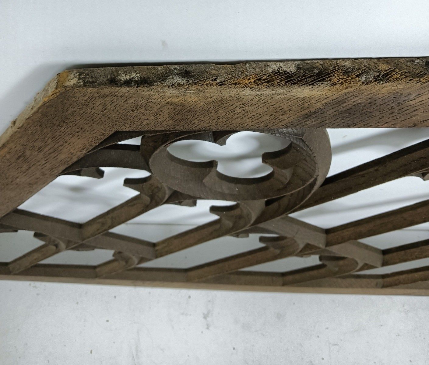 Neo Gothic Church Panel Pediment Antique 19th Century Wow Reclaimed Architectura photo vinterior