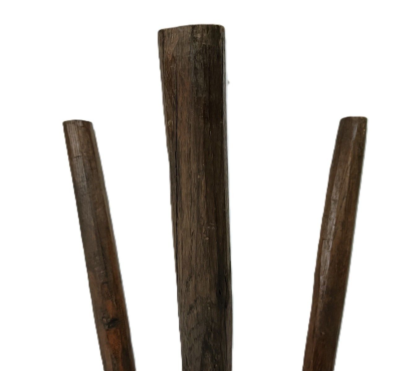 Antique Carved Wooden Milking Stool Plant Stand Pedestal Side Table Barn Style T photo 179.0