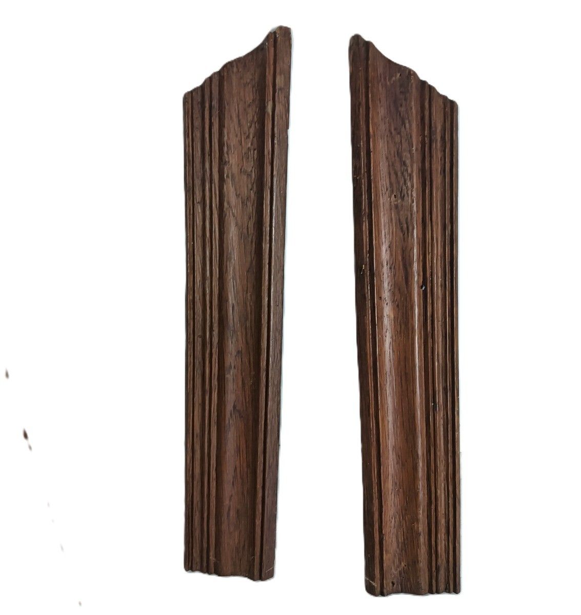 Set Of 3 Trims Corbels Pediments Carved  Wood Reclaimed Antique Salvaged Archite photo vinterior