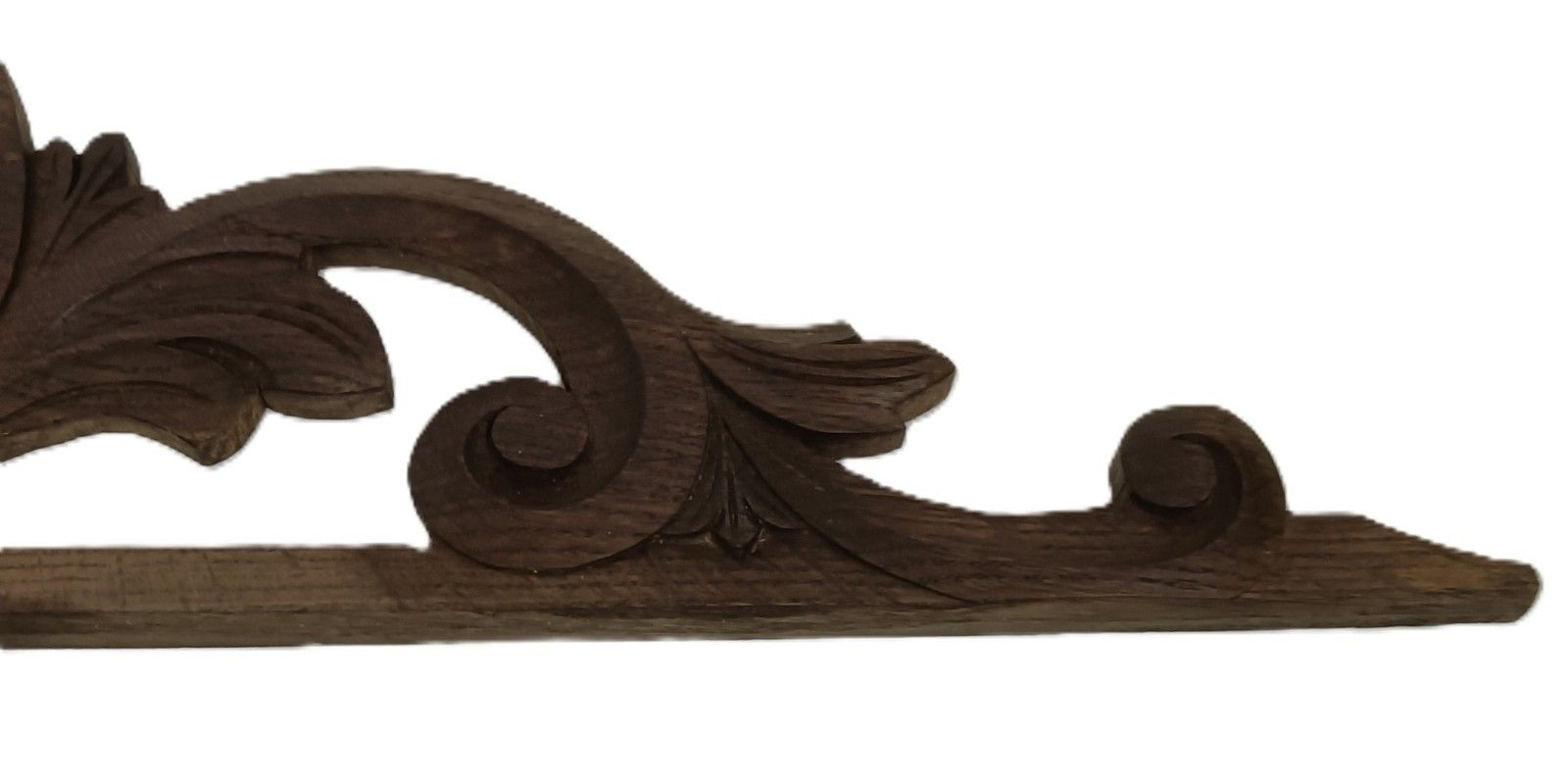 Antique Carved Wooden Pediment Over Door Trim Reclaimed Architectural photo furniture
