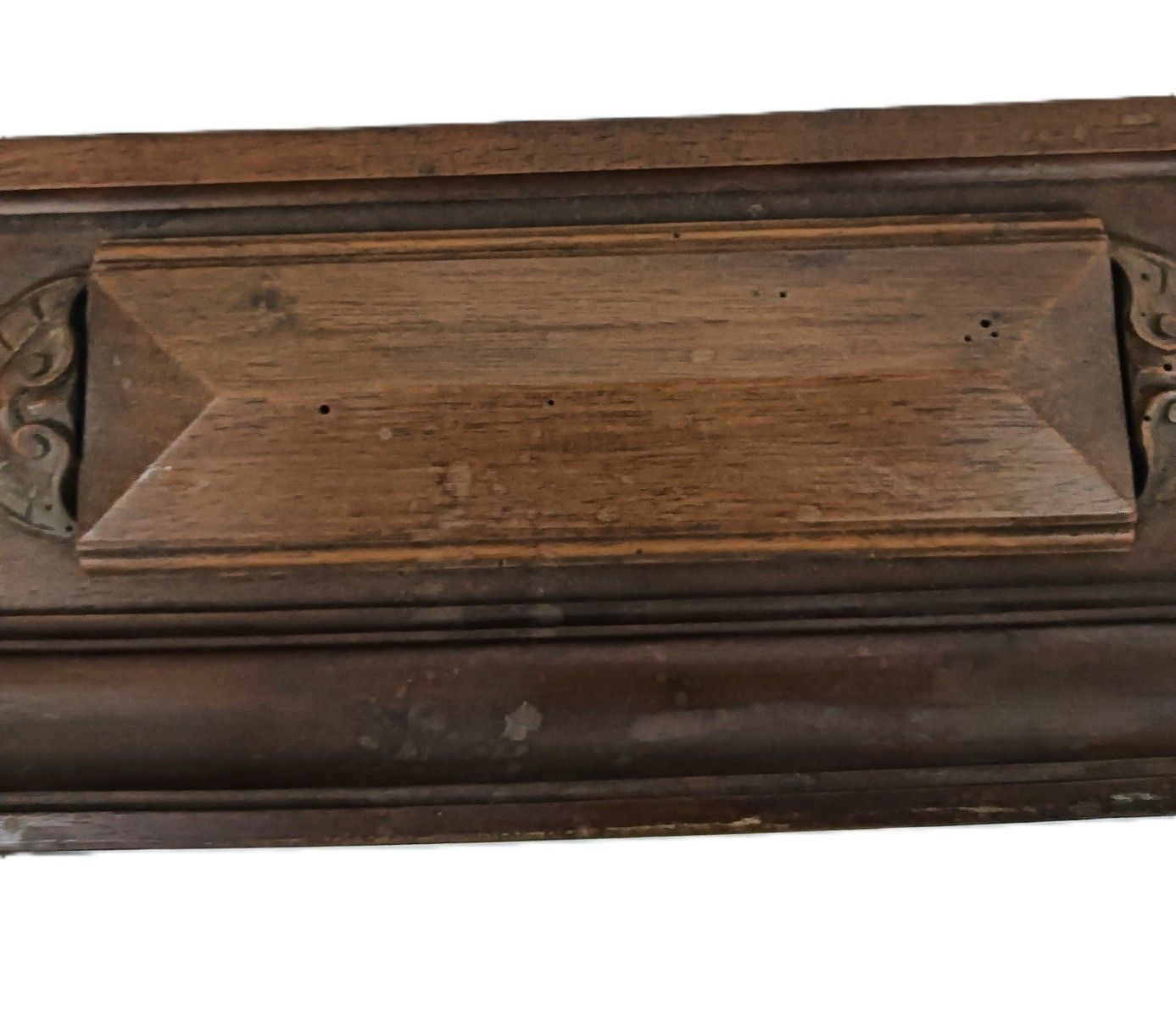 photo furniture Very Large Antique Pediment Over Door Ornate Carved Wood Reclaimed Architectural