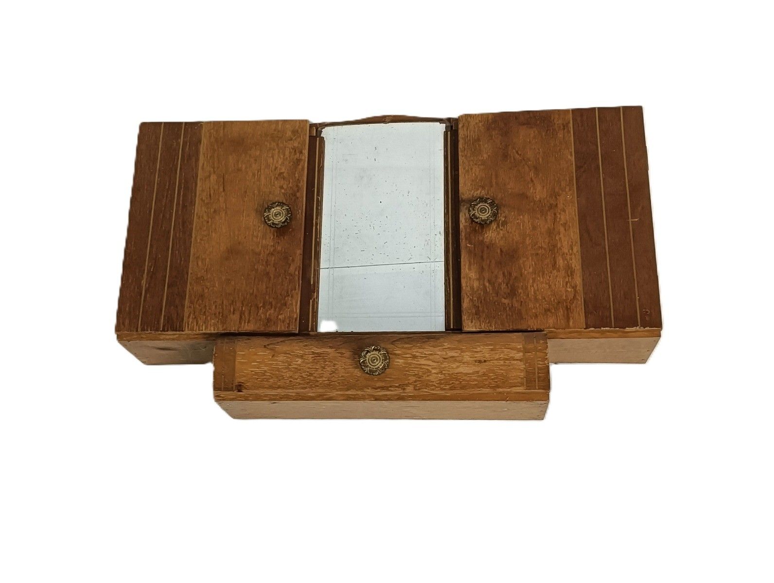 Art Deco Antique Double Medicine Wall Cabinet Apothecary Shaving Cabinet Rockabi photo furniture