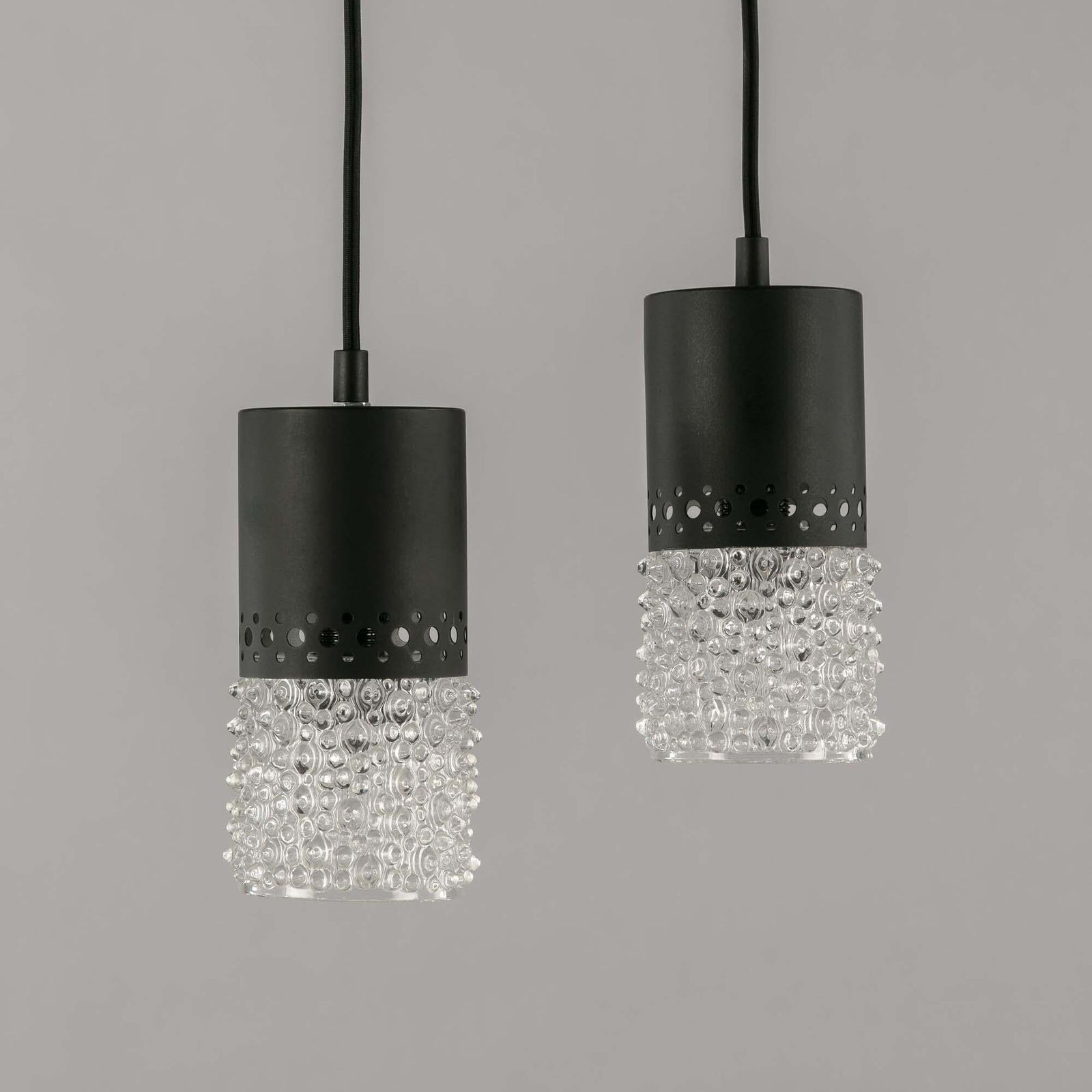 1960s Bohemian Glass Pendant By Lustry Kamenický šenov photo Lighting