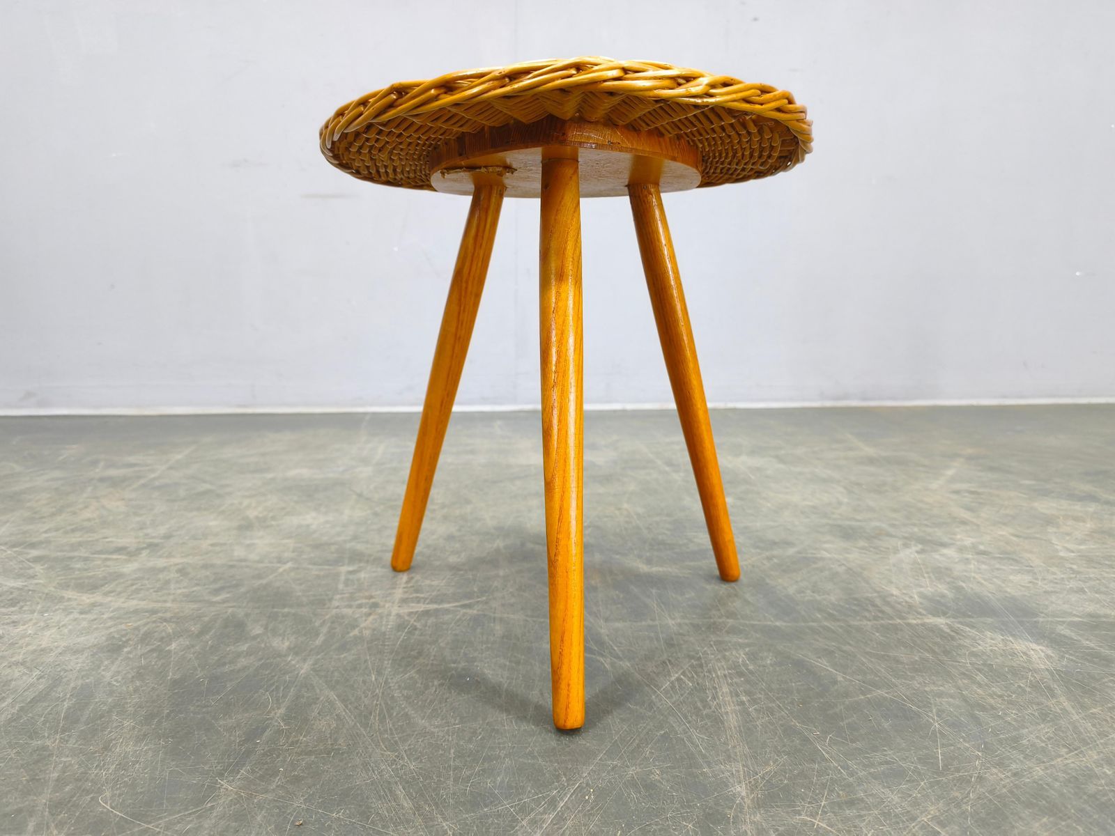 photo for sale Czechoslovak Mid Century Plant Stand And Shelf Set, 1970s