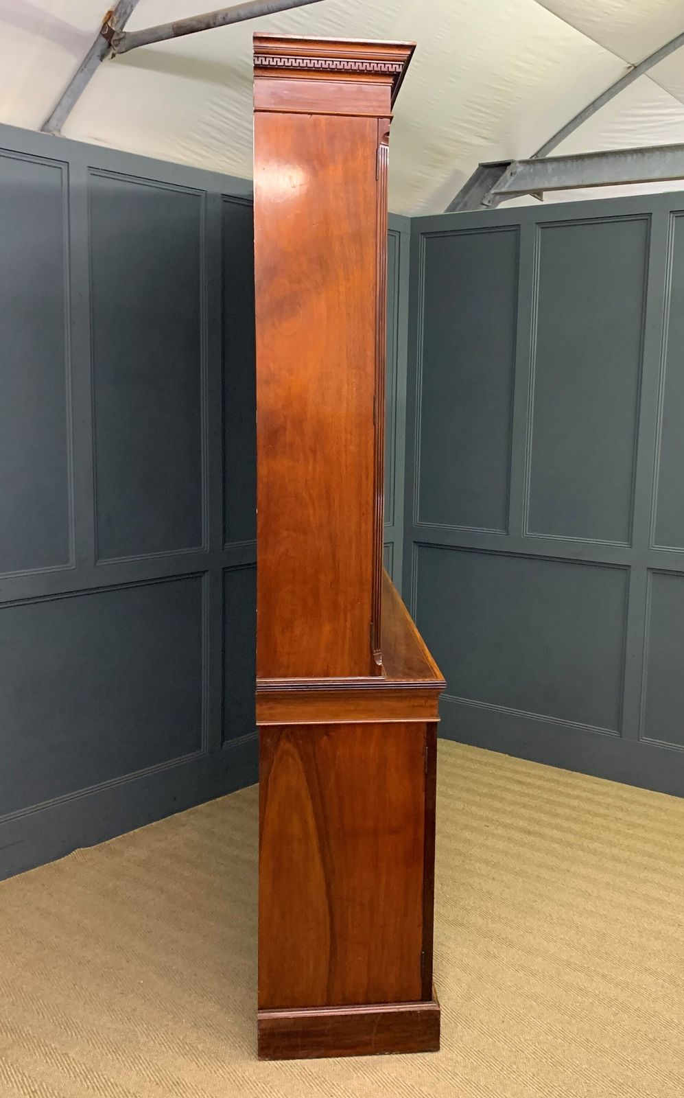 4850.0 Edwards & Roberts Inlaid Mahogany Bookcase photo