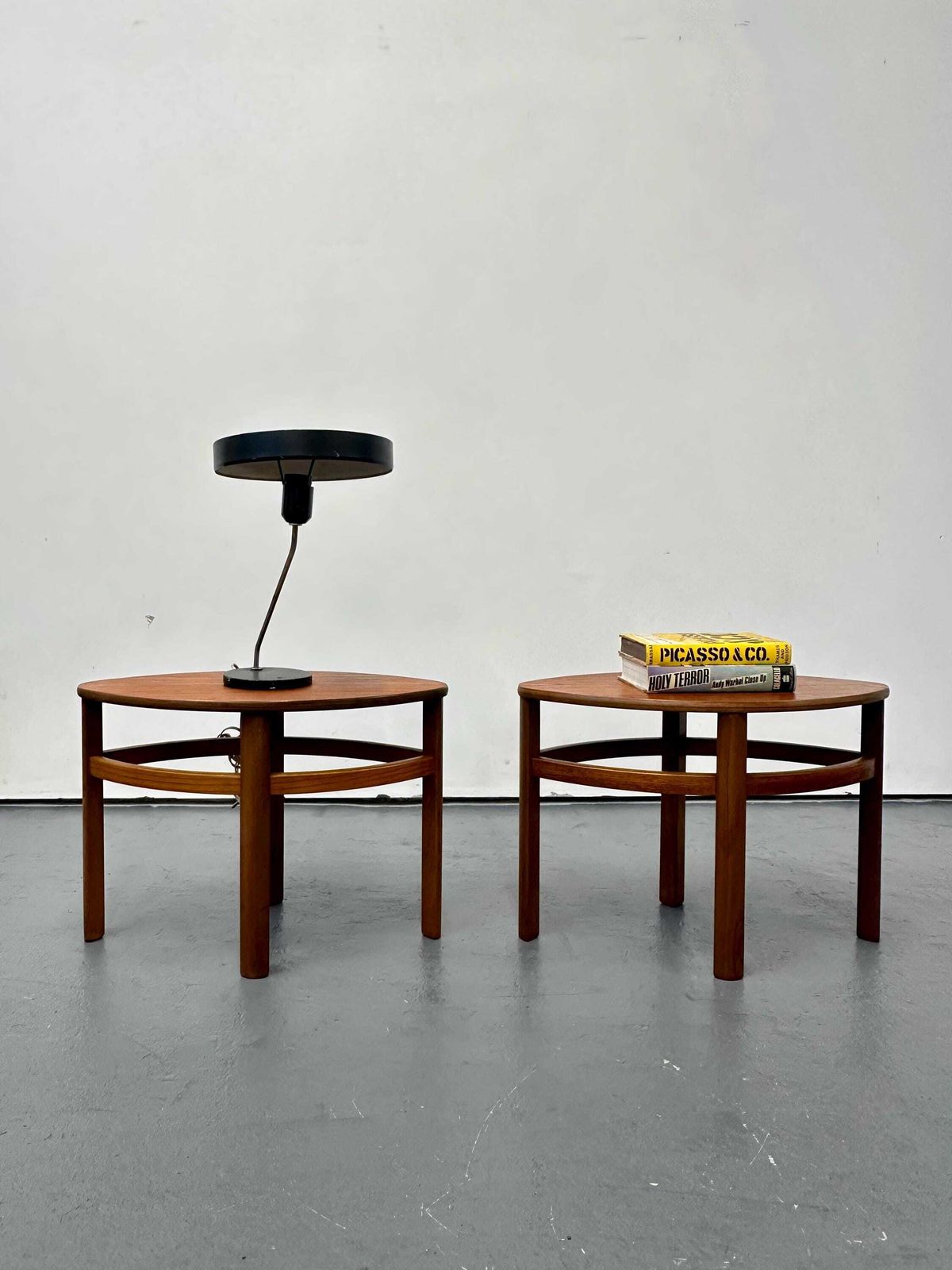 Vintage Pair Of 1970s Nathan Teak Side / Lamp /Bedside Tables . Danish Retro Mid Century G Plan
