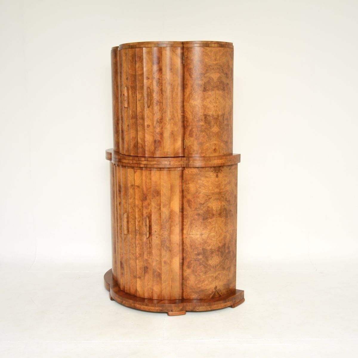 Art Deco Burr Walnut Cocktail Cabinet By Epstein photo buy