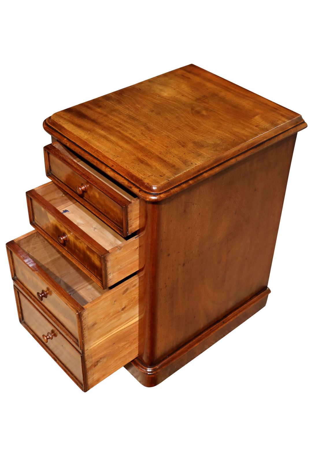photo for sale Pair Of Victorian Mahogany Bedside Chests, Circa 1850