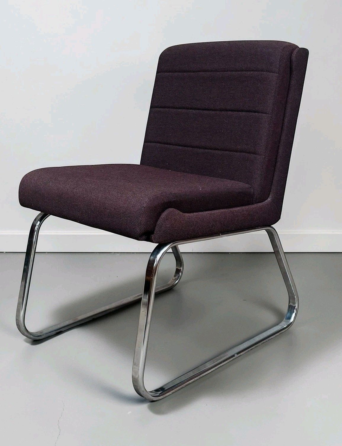 photo furniture Gordon Russell Chrome And Fabric Lounge Chair Easy Chair Mid Century C1970s Rare
