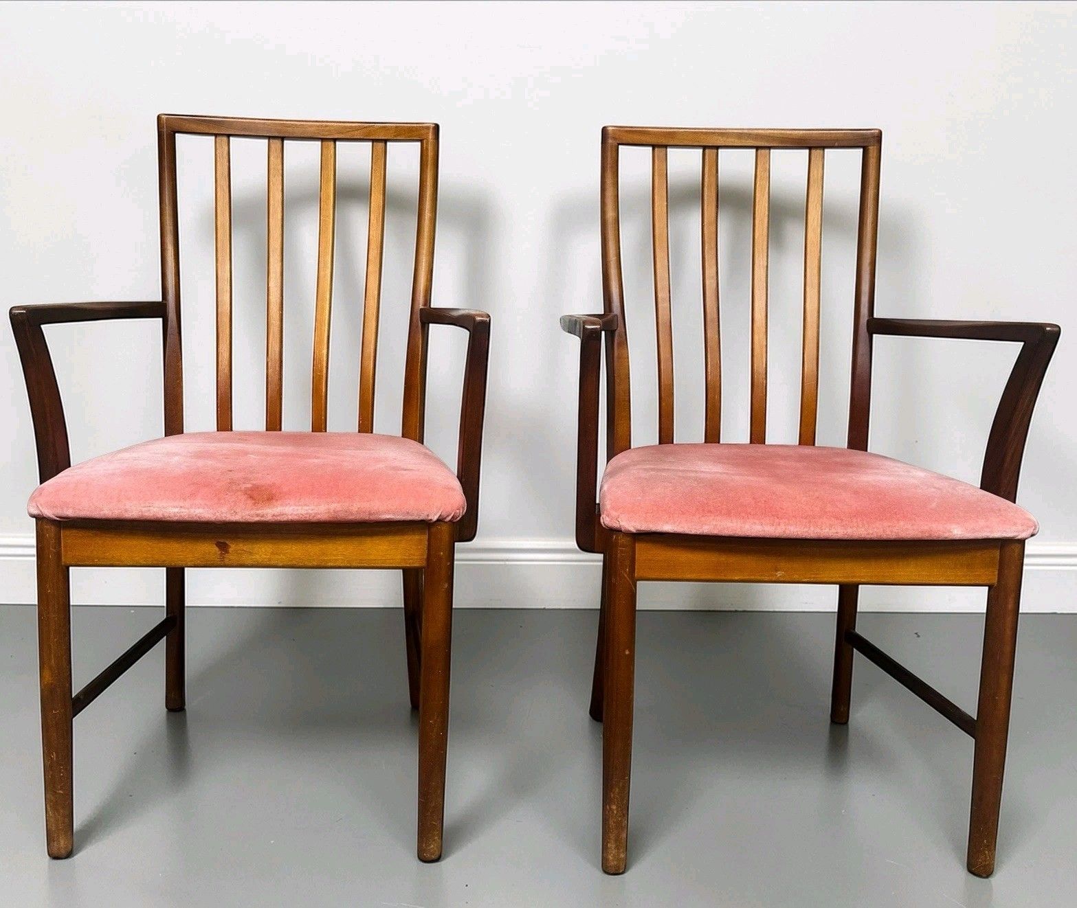 photo for sale Set Of Six Teak Gordon Russell Dining Chairs Mid Century Retro C1960s