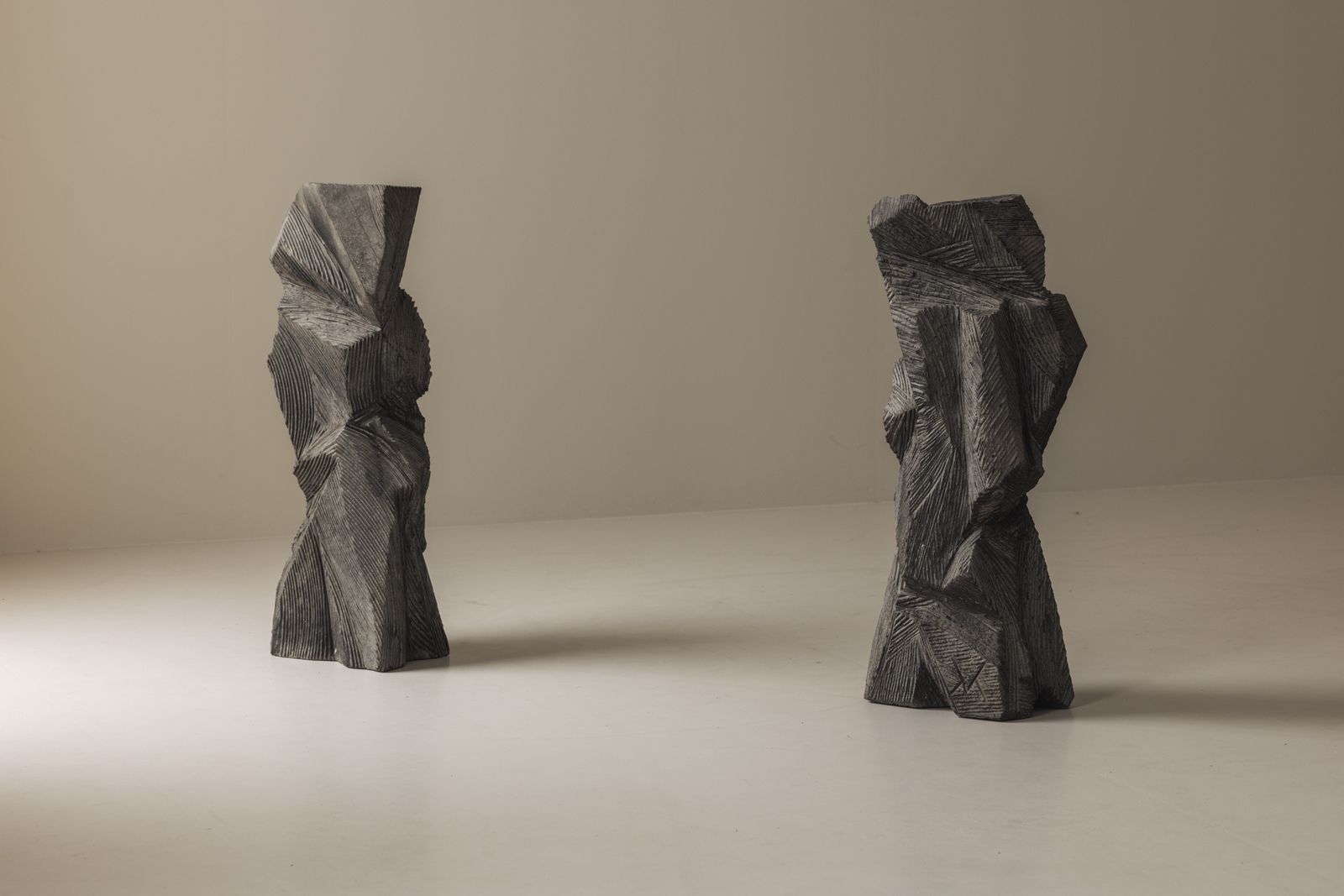 Monumental Abstract Sculptures By Marc Verdoodt, Belgium 1980s.