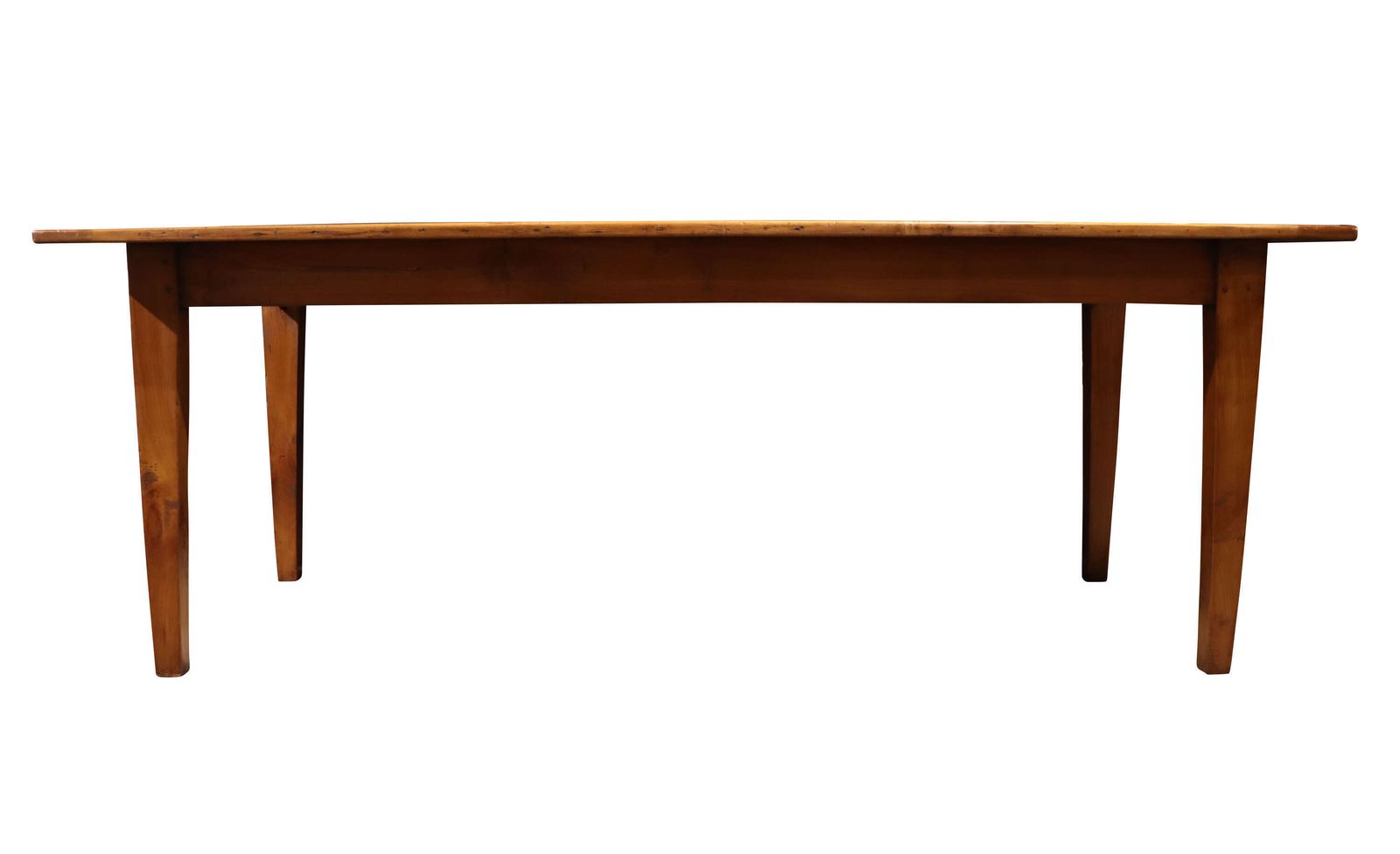 Large French Cherrywood Farmhouse Table With Bread Slide C.1880 photo 1490.0
