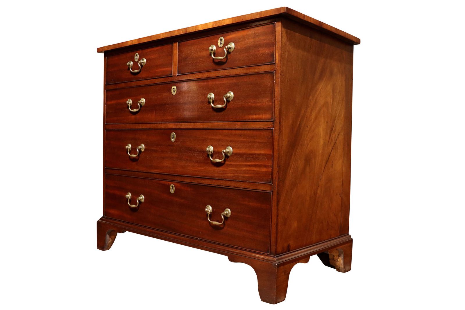 Fine George III Mahogany Chest Of Drawers, Circa 1800 photo Furniture