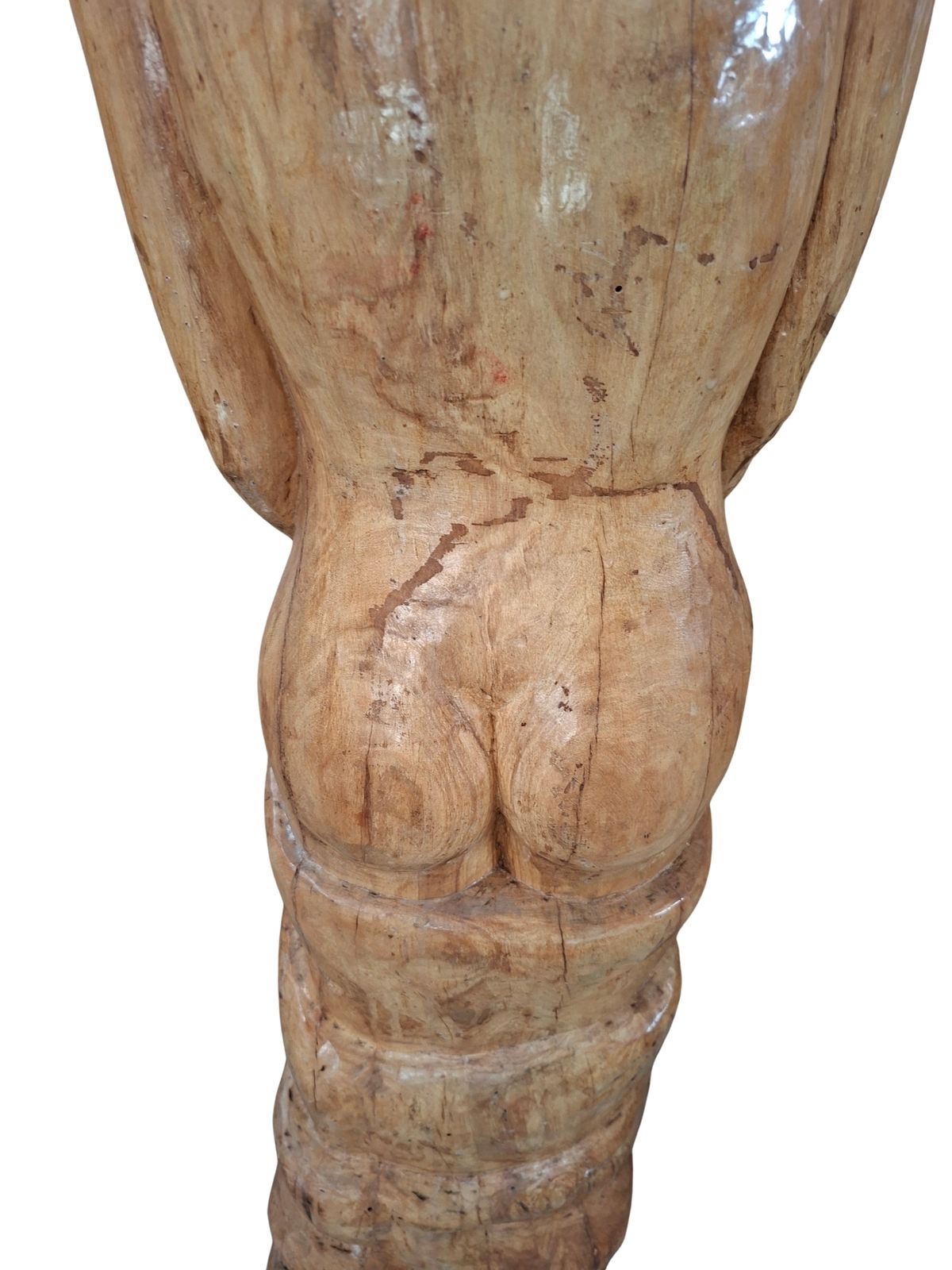 photo for sale Importante Scultura Lignea Del XX Secolo Nudo Femminile '40
